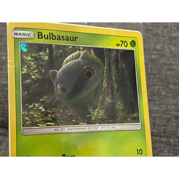 Bulbasaur SM198 Detective Pikachu Holo Black Star Promo Pokémon Card Sealed - Picture 3 of 3